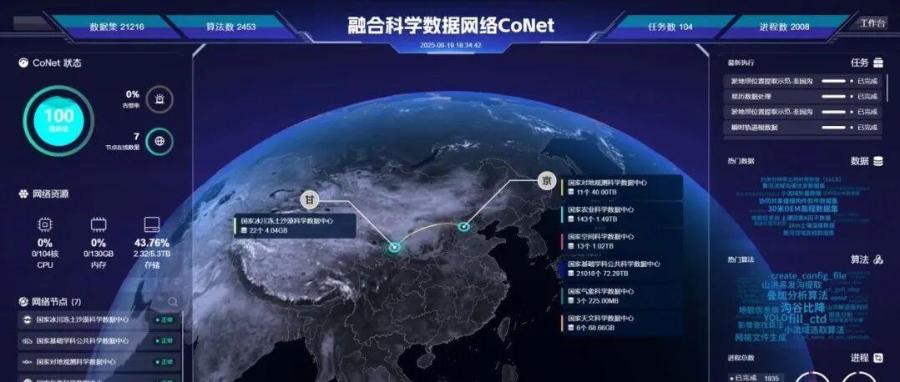 融合科学数据网络CoNet入选国家数据局“数据基础设施建设典型案例”