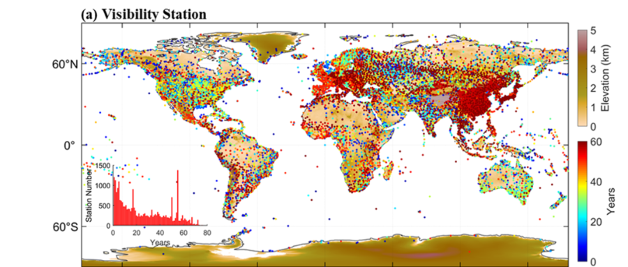 国家青藏高原科学数据中心发布全球陆表PM2.5数据集（1973-2022）
